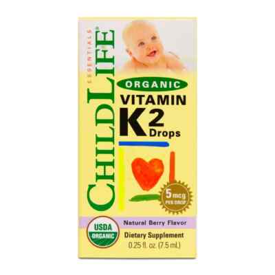 Childlife Essentials Organic Vitamin K2 Natural Berry 7,5 ml