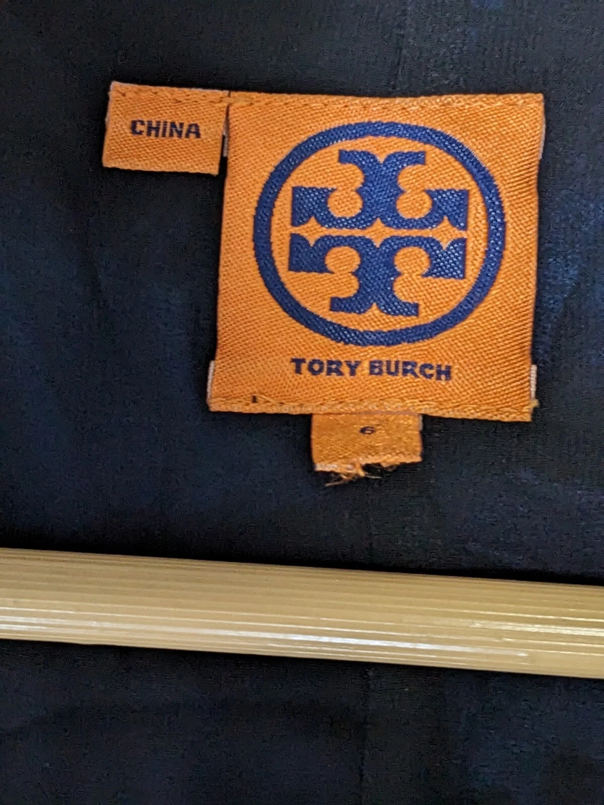 Abito a tubino Tory Burch Kaoy paesaggio seta taglia 6 designer scollo a V corto N84