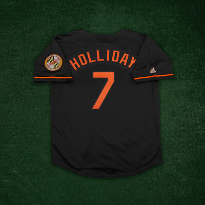 Jackson Holliday Baltimore Orioles Men's Alternate Black Jersey w/ Team  Patch