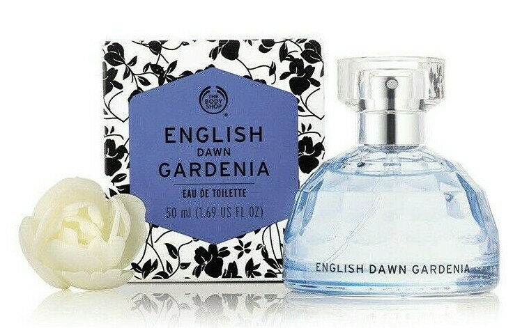 ENGLISH DAWN GARDENIA Perfume 100ml The Body Shop EDT New