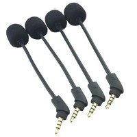 3.5Mm Gaming Headset Microphone Headset Mic Noise Reduction For S