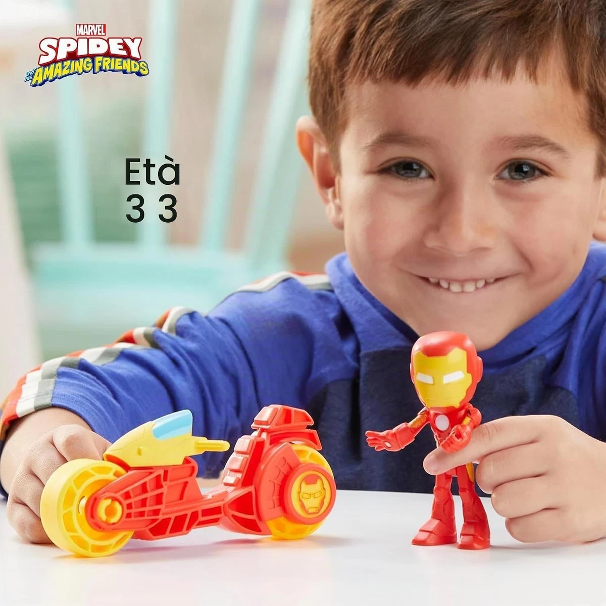 Hasbro Marvel, Spidey Y Sus Fantásticos Amigos, Juegos De Iron Man Y...