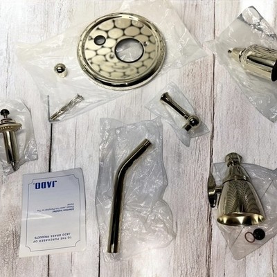 JADO Brass Shower Set with Balancing Valve Handle & Trim Kit Deadstock ~ New