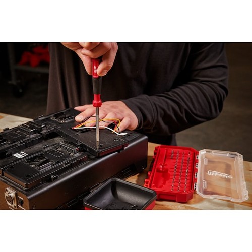 Milwaukee Tool 48-22-2935 Multi-Bit Screwdriver,Chrome,42 Pcs - Picture 5 of 9