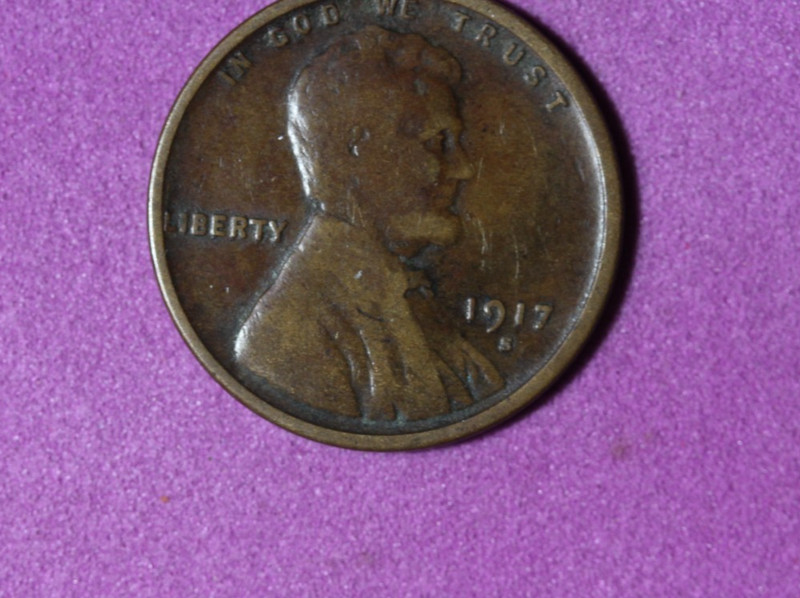 1917-S Lincoln Cent #P34379