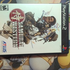 Samurai Western Sony PlayStation 2 PS2 CIB w/ Manual, Atlus Action Adventure M