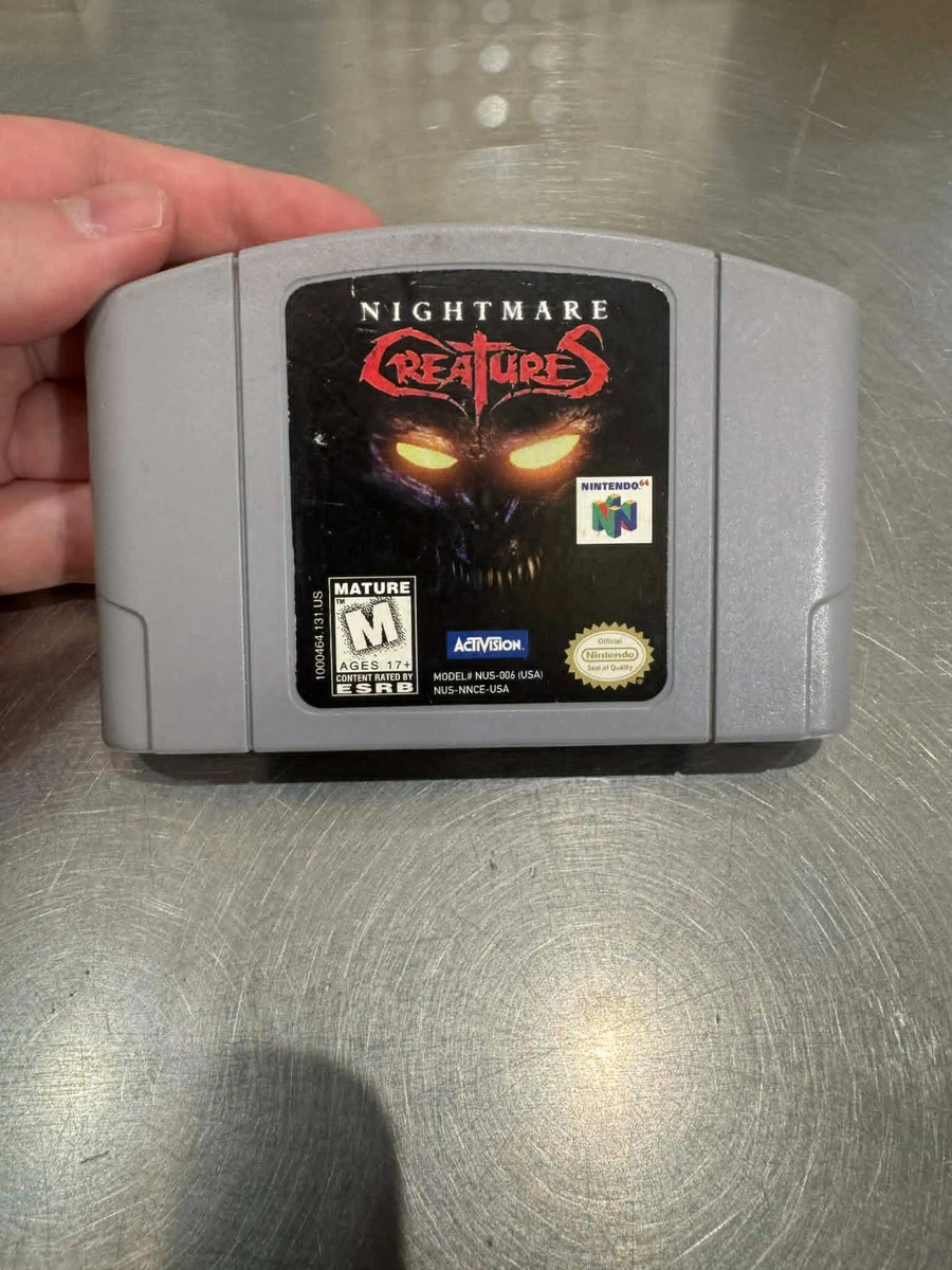 Nightmare Creatures【中古美品・N64北米版】 Nightmare Creatures【中古美品・N64北米版】 / kinjoinfo