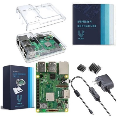 Dual Clear Case for Raspberry Pi 3 B+ - Complete Protection