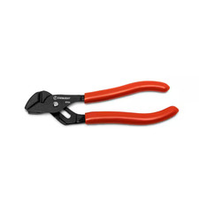 4-1/2 In. Mini Straight Black Oxide Tongue and Groove Pliers with Dipped Grip