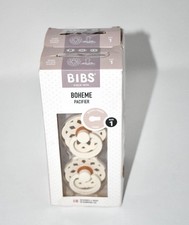 BIBS Pacifiers   Boheme Collection, Set of 4, in Ivory Size 0-6 Months, NWT