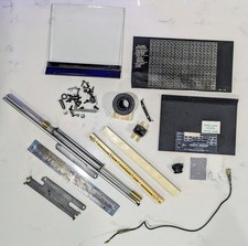 Parts Lot Micro Design 975 Microfiche Reader Variety Of Parts And Screws