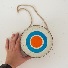 Tambor de metal vintage, tambor de juguete para niños, tambor de metal pequeño vintage, regalo para baterista