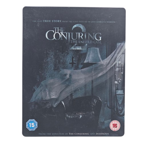 THE CONJURING 2 : THE ENFIELD CASE - UK EXCLUSIVE BLU RAY STEELBOOK