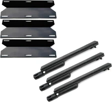 DG223 Burner & Heat Plate Kit for Jenn-Air 720-0061 720-0062 720-0099 Grill 3Pk