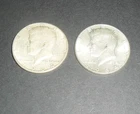 1964  90% Silver Kennedy Half Dollars.  No Mint Mark.