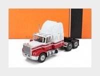 Ixo-Models TR224.22 Gmc - General Traktor Lkw 3-Achsen 1980 - Rot Weiss - 1/43