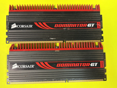 2x 2GB=4GB Corsair PC3 RAM DOMINATOR-GT CMT4GX3M2A1866C9 1866MHz DDR3 Desktop