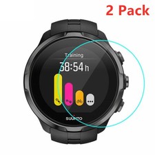 2 Tempered Glass Screen Protector Film Guard For Suunto Spartan Sport watch C