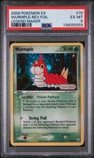 2006 POKEMON EX LEGEND MAKER #70 WURMPLE-REVERSE FOIL PSA 6 on eBay