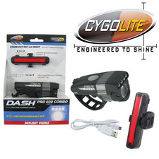 Cygolite Dash Pro 600 Hotrod 50 Combo Light Set Rechargable Headlight Tailight Cygolite Dash Pro 600 Hotrod 50 Combo Light Set Rechargable Headlight Tailight