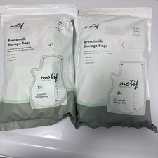 200 Motif Medical Breast Milk Storage Bags Lot Of 2 Packs 200 Total 8 oz Bags