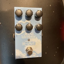 M-VAVE Mini Universe Guitar Pedal Reverb Innovation Unique Sound 9 Reverb Effect