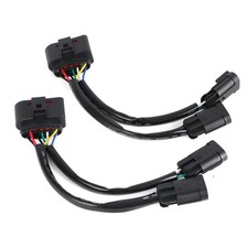 for 09-18 Dodge Ram Conversion Harnesses - Quad Housing to Projector Headligh...