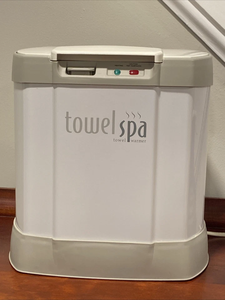 Calentador calentador Brookstone Innovation Direct Towel Spa TSK-5201MA - probado y funciona Foto 2 de 4