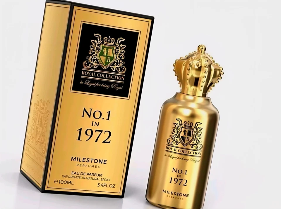 Milestone Royal Collection No.1 in 1972 Eau de Parfum, Unisex, 100ml