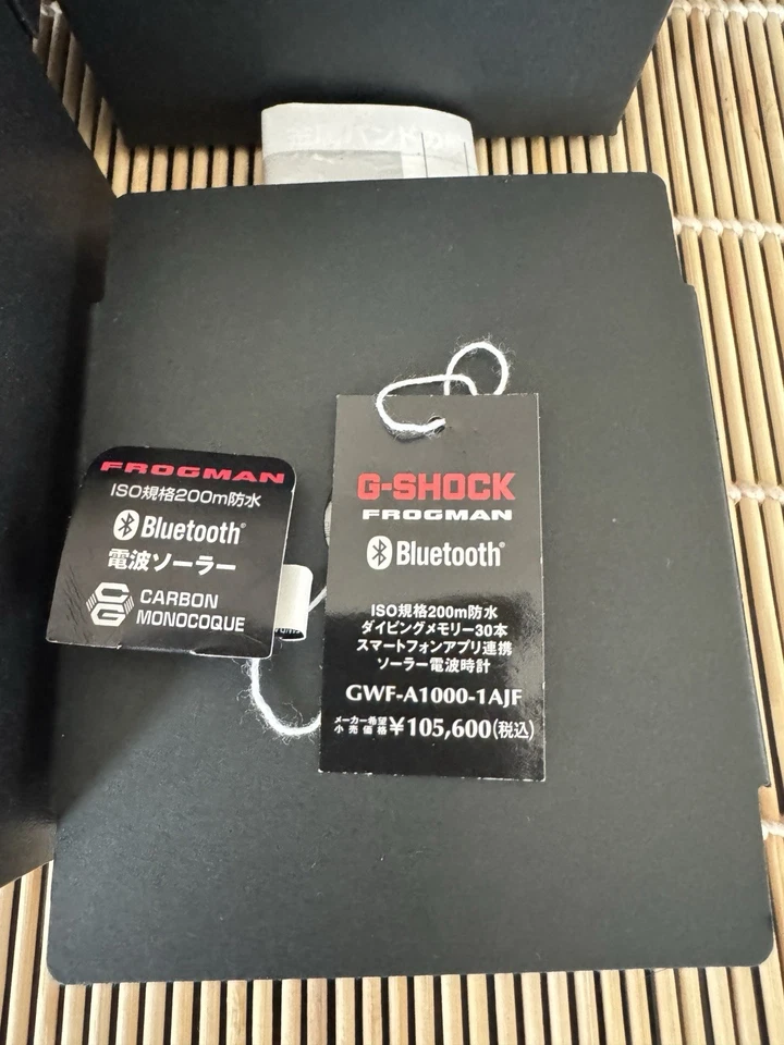 CASIO MASTER OF G - SEA FROGMAN GWF-A1000-1AJF JAPAN MODEL - made in Japan - Image 3 of 4