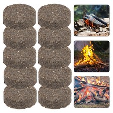 10 Pcs Wood Kindling Fire Starter Blocks Camping Burning Firelighters 0.90 per lighter