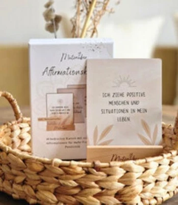 MUTZAUBER - ANDRÉ LENZSCH Mutzauber Affirmationskarten-Set 'Freude & Positivität'