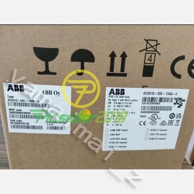 1pc New ABB ACS310-03E-13A8-4 5.5KW Frequency Converter Fast Ship US Free TAX