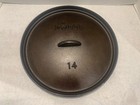 Refurbished Lodge #14 Cast Iron Dutch Oven Lid — photo 1