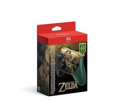 The Legend of Zelda 40th Anniversary Nintendo Switch 2 Pro Controller VORVERKAUF