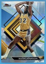 2023-24 Topps Finest - Magic Johnson - Refractor - #255 - Rare