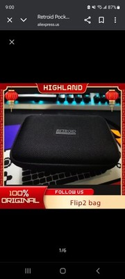 Official Hard Protective Case for Retroid Pocket Flip2 - USED