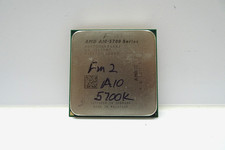 AMD A10-5700K CPU | 4 Cores | 4 Threads | 4 GHz | FM2 Socket
