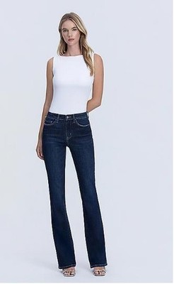 NWT Maurices Flying Monkey  Super Dark High Rise Bootcut