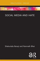 Social Media And Hate Shakuntala Banaji (U. A.) Taschenbuch Englisch 2024