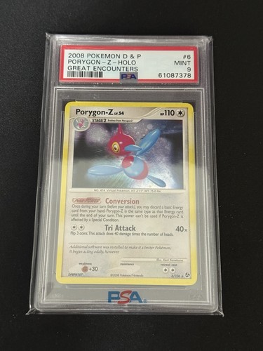 Porygon-Z graded PSA 9 for sale on eBay
