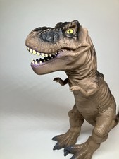 Vintage Toys R Us Dinosaur Tyrannosaurus Rex Rubber Figure Collectible 16  x24  