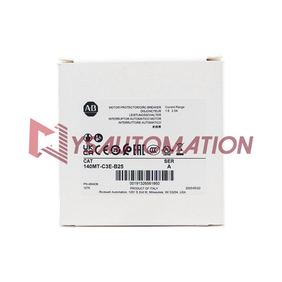 Allen Bradley 140MT-C3E-B25 Manual Motor Starter 1.6 2.5A 480V 60Hz USA NEW