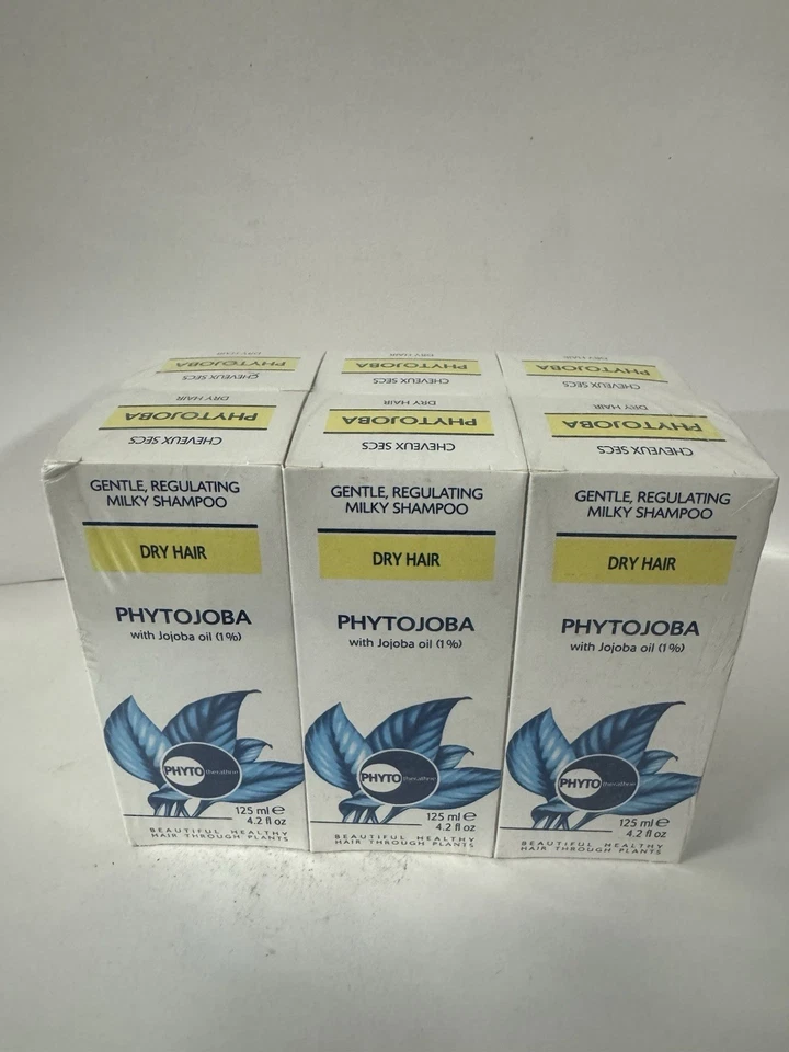 6 pack -Phytologie Phytojoba Intense Hydrating Shampoo With Jojoba Oil 4.2 floz - Image 2 of 4