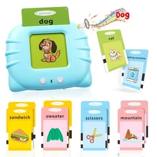 Toddler Toys Sight Words Talking Flash Cards for Ages 2 3 4 Boys and Girls, A...