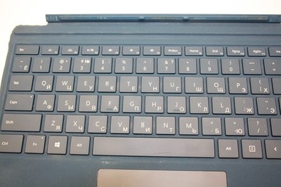 Microsoft Surface Pro can ices 3 b )/ nmb 3 b Type Cover 1725 QWERTY / Russisch