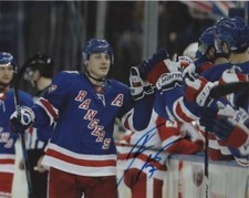 New York Rangers Jesper Fast Autographed Signed 8x10 NHL Photo COA #2