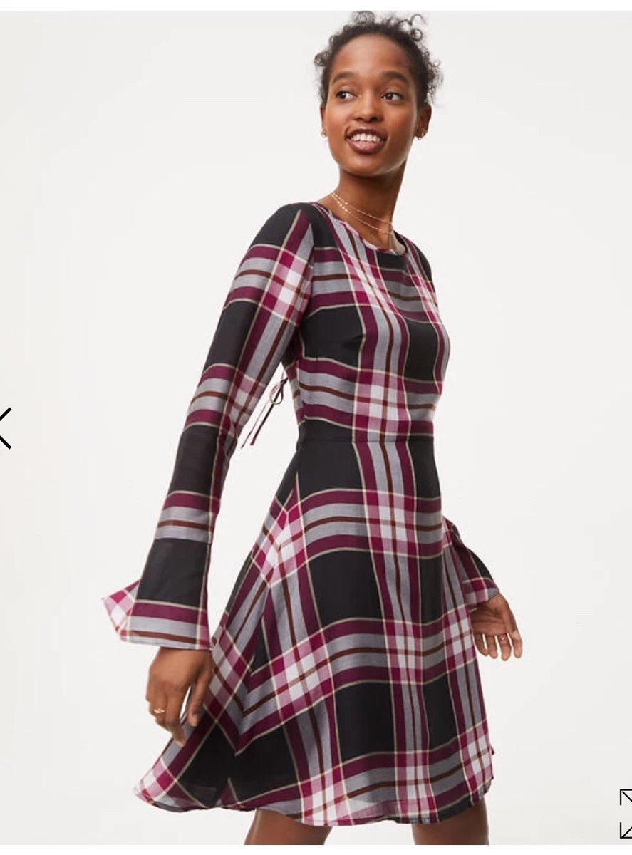 Plaid 2025 flowy dress
