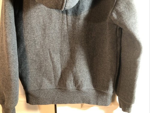 Boys Medium O'Neill Gray Sherpa Lined Hoodie Jacket - Picture 6 of 11