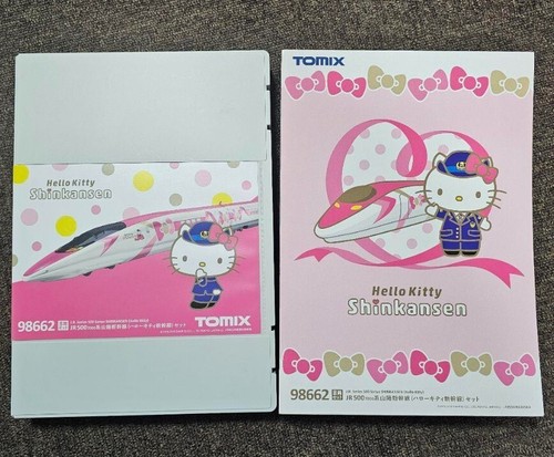 TOMIX 1/160 N Scale JR 500-7000 Series Hello Kitty Shinkansen Model Train Japan - Picture 3 of 7